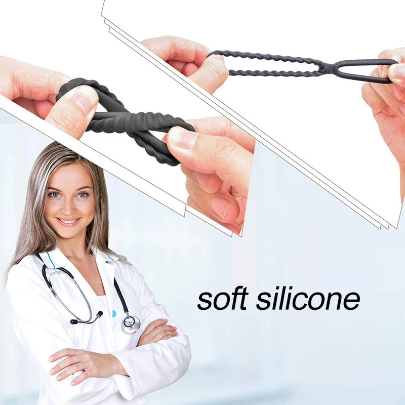 Penis Ring Penis Ring Silicone Semen Lock Ring Delay Ejaculation Sex Toys For Men Couples