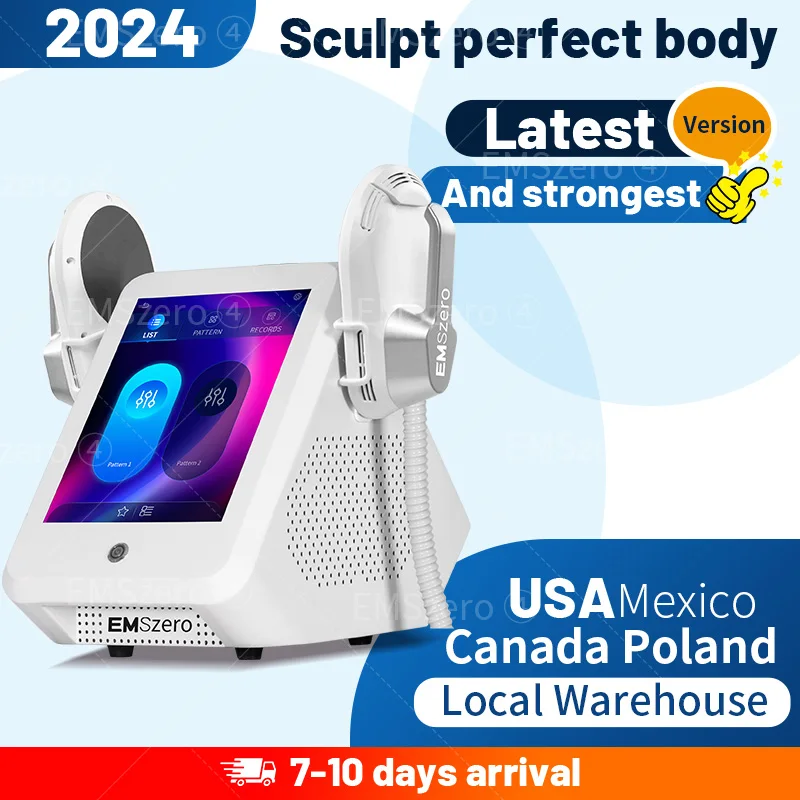 

6500W RF EMS Sculpt Machine DLS-EMSlim Neo Body Fat Sculpting EMSZERO Hi-emt Тазовая Подушечка для стимуляции мышц для салона похудения