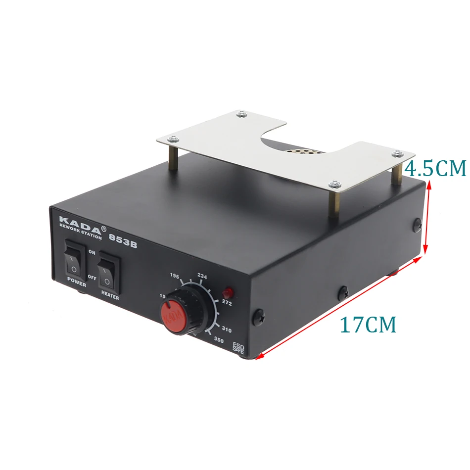 Original Authentic KADA 853B Preheating Station Desoldering Station BGA Rework Heating