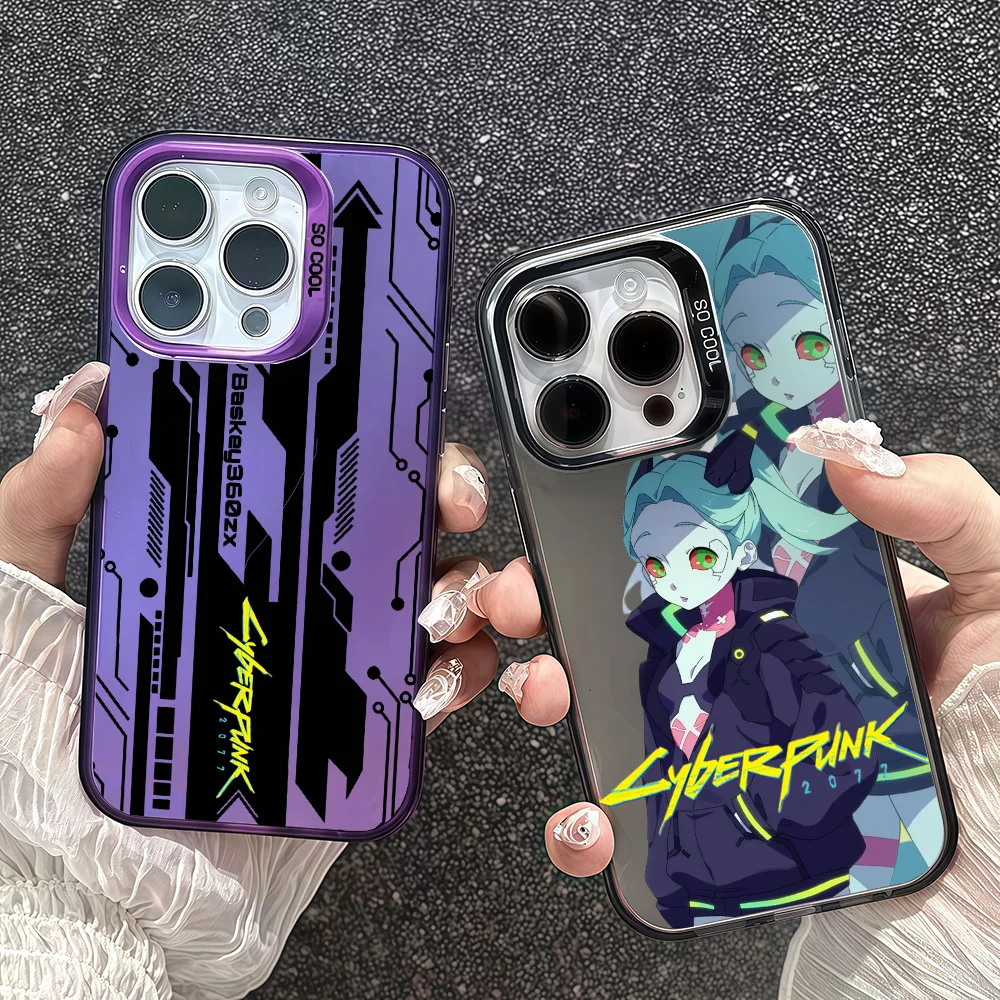 Game Samurai C-Cyberpunk Protective IMD Color Phone Case
