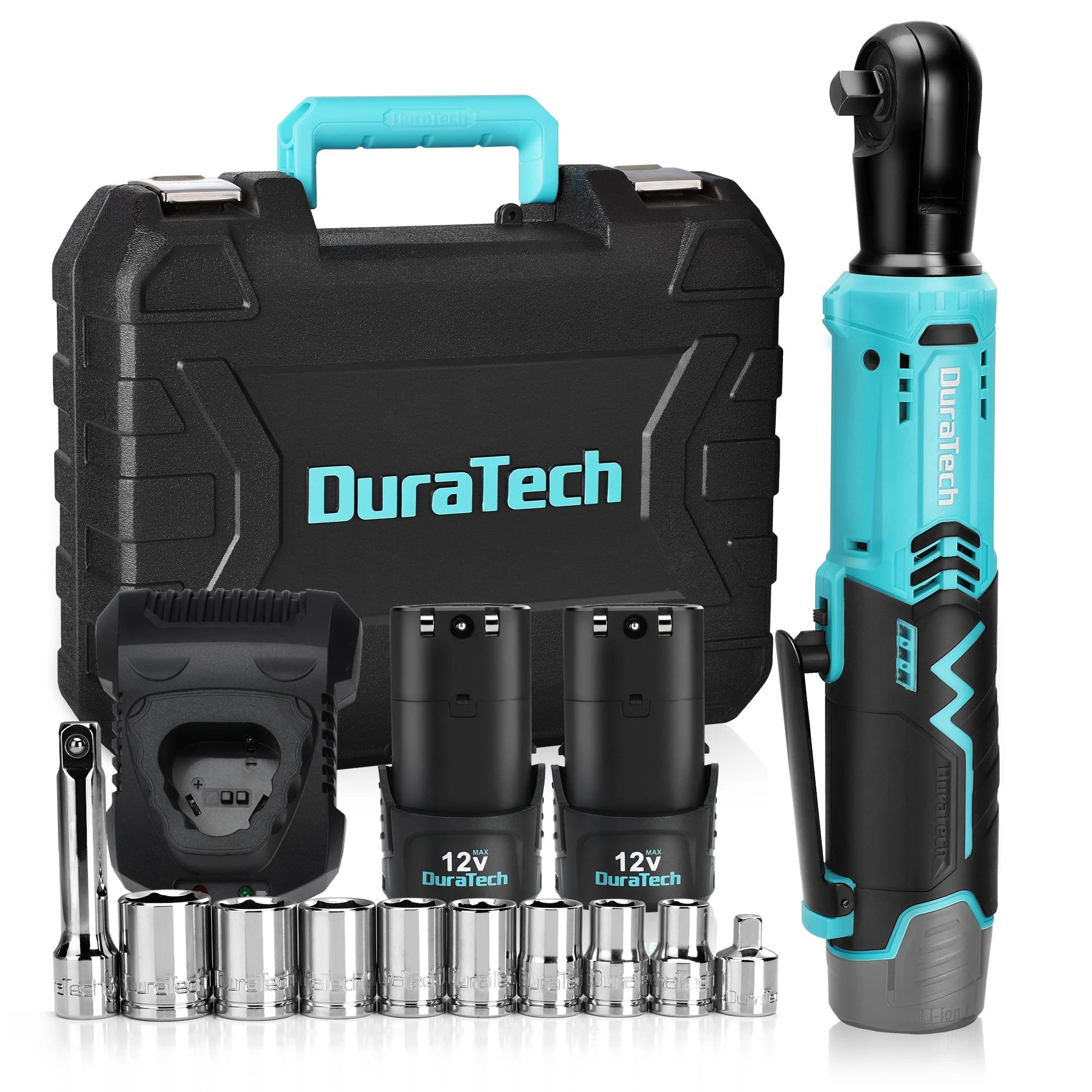 Cordless Electric Ratchet Wrench Set 12V Power Tool