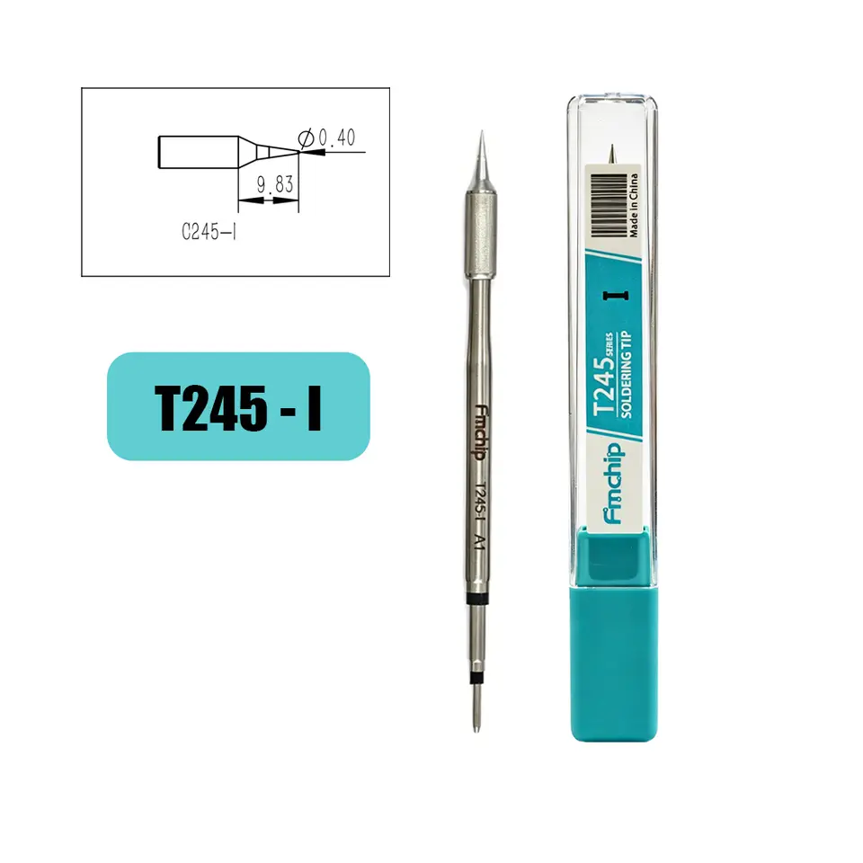 FMchip T245 Soldering Tip C245 Series for T80P T90B HS02A Soldering Iron Replace Tip C5/KU/K/BC2/BC3/BCM3/I/IS/D22/D24 Optional image 19