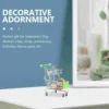 Mini Shopping Cart Stroller Toys Miniature Supermarket Baby Desk Small Alloy Child 3