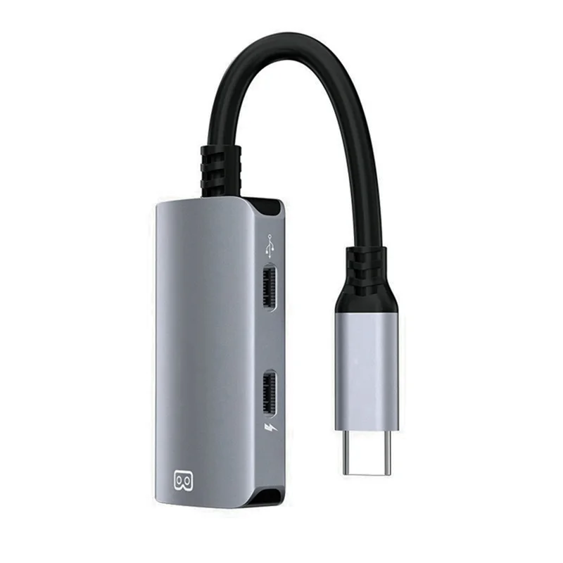USB-C to USB-C Power Conversion Adapter for AR Glasses and Gaming Devices