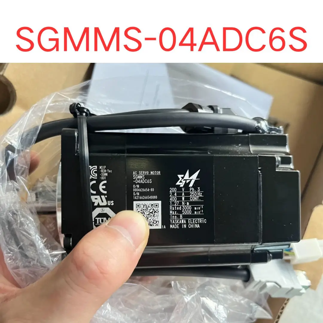 

Brand-new SGMMS-04ADC6S Servo motor 400W Fast shipping