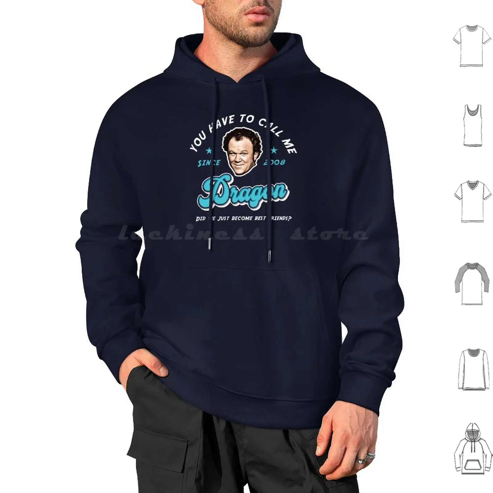 

You Have To Call Me Dragon Hoodie cotton Long Sleeve Nighthawk Dragon Boats N Hoes Boating Sailing Party Drinking
