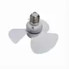 5W Small Cooling Fan E27 Screw Home Ceiling Fan Desktop Electric Fan for Kitchen Bedroom Dormitory Living Room Study,Table Fans 1