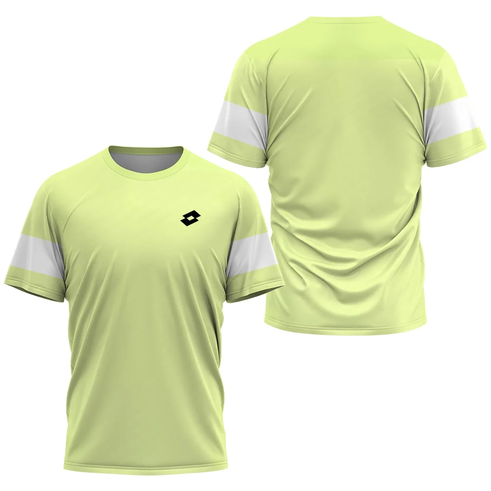 thumbnail image 1 of Camisetas de baloncesto de verano para hombre con estampado de rayas Quick Strike, de secado rápido, de manga corta, uniforme de fútbol para entrenamiento de clubes, 1 of 5