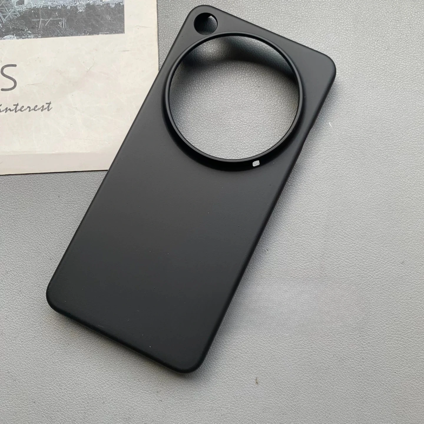 Ultra Slim Shockproof Matte Hard Phone Case - Solid Color Back Cover