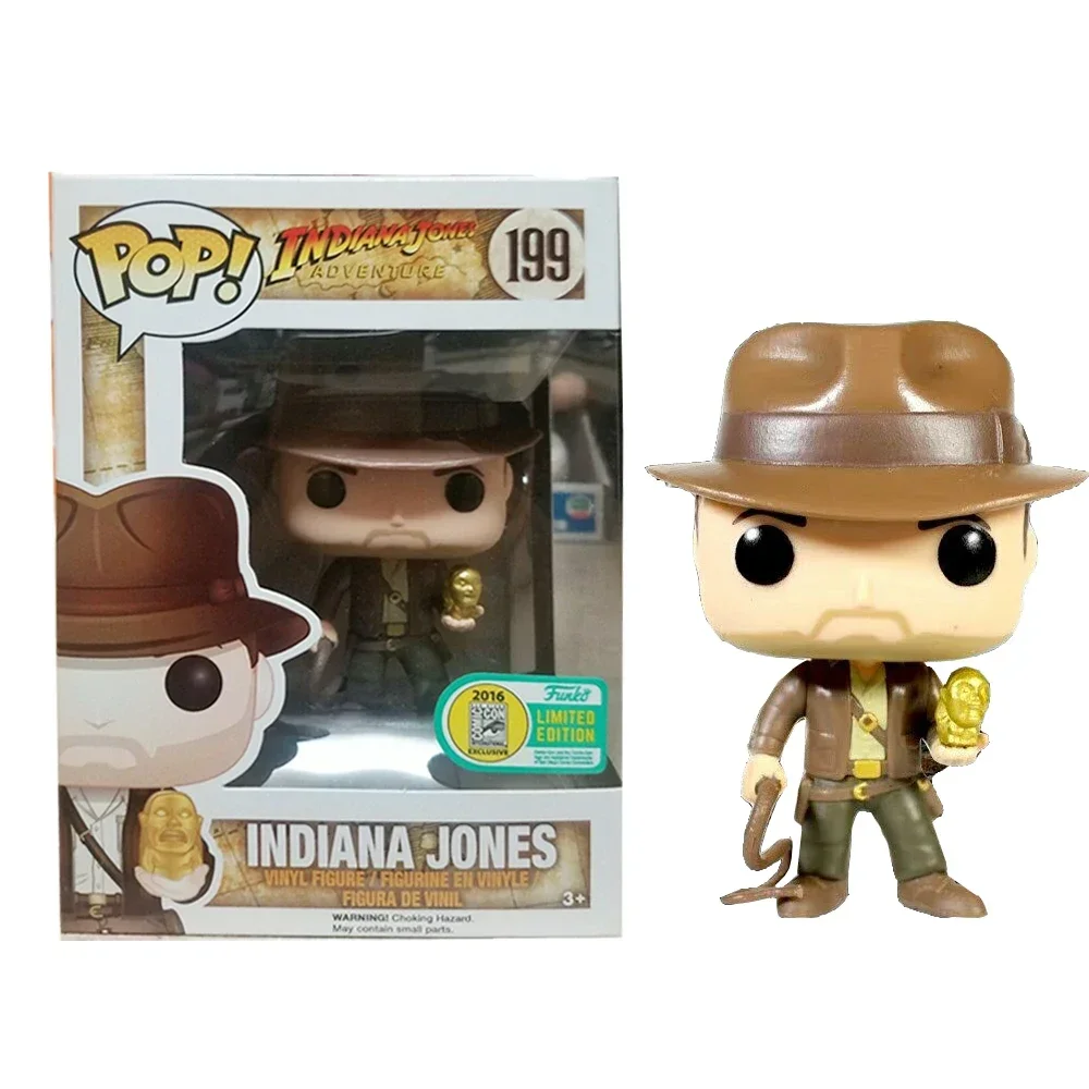 thumbnail image 5 of FUNKO Raiders of the Lost Ark & INDIANA JONES #199 200# Figuras de acción de vinilo Colección de juguetes Modelo Juguetes para niños Regalo, 5 of 5