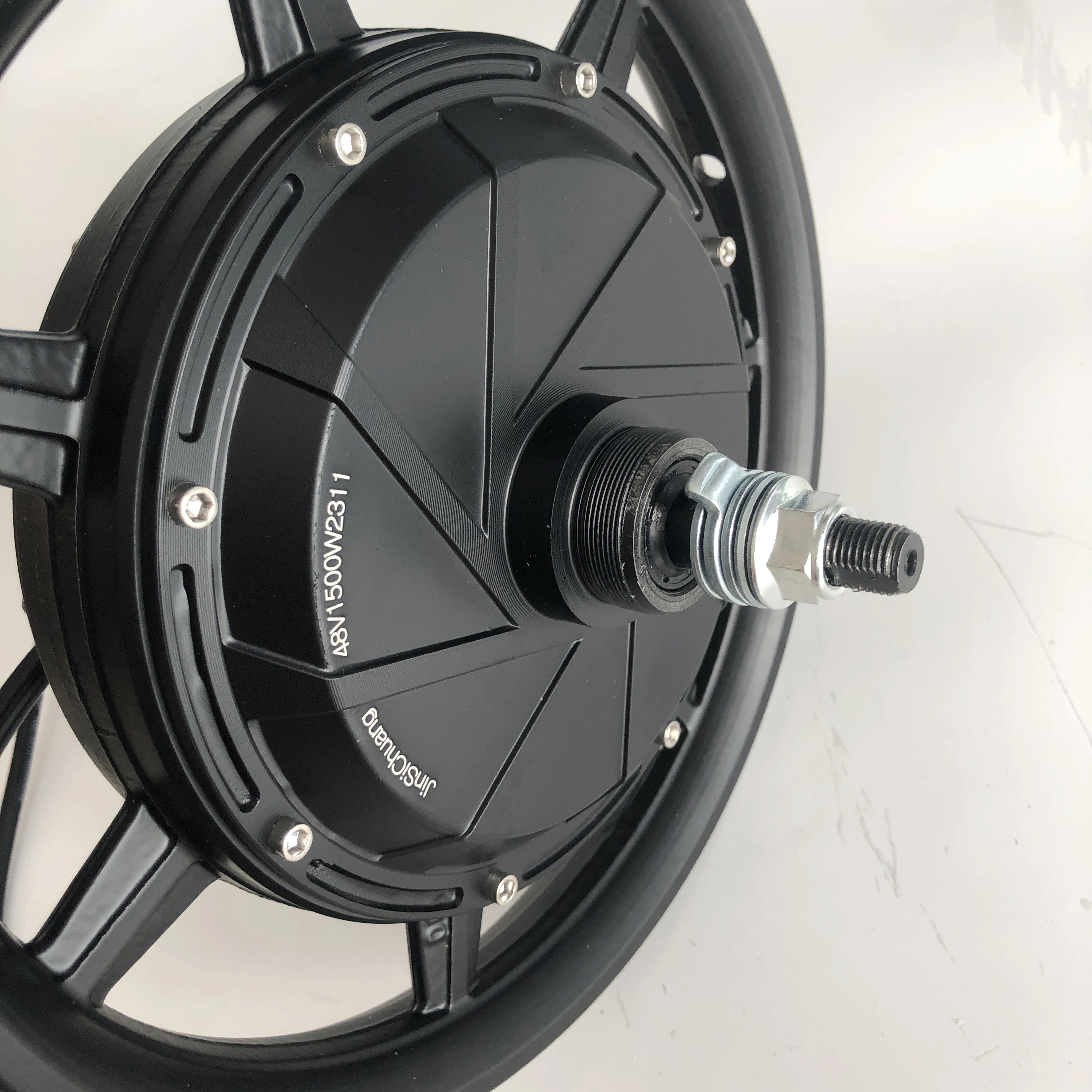 Moteur Roue 14 Pouces 5000W Pour Vélo/moto électrique - 48V/60V/72V - Double Capteur Hall - Vitesse 60-120 Km/h