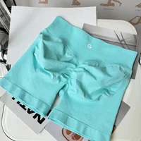 2025 Autumn New Women's Cotton Thread Elastic Yoga Sports Shopping Shorts Versatile