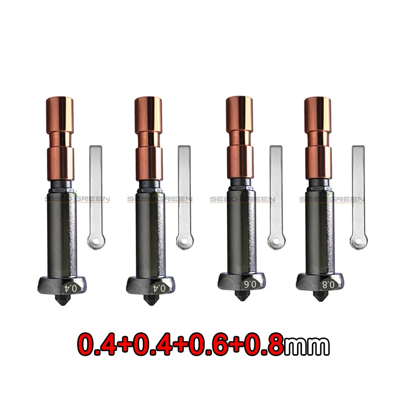 Newly Upgraded Nozzle For Anycubic Kobra 3 Max throat Kobra 3 Max Combo Nozzle 0.4mm 0.6mm 0.8mm Fast Heating image 9