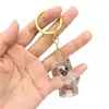 Dog Hair Collection Pendant Hair Storage Box Charm Pet Cute Keychains Clear Plastic Pet Hair Capsule Souvenirs DIY Gifts 4