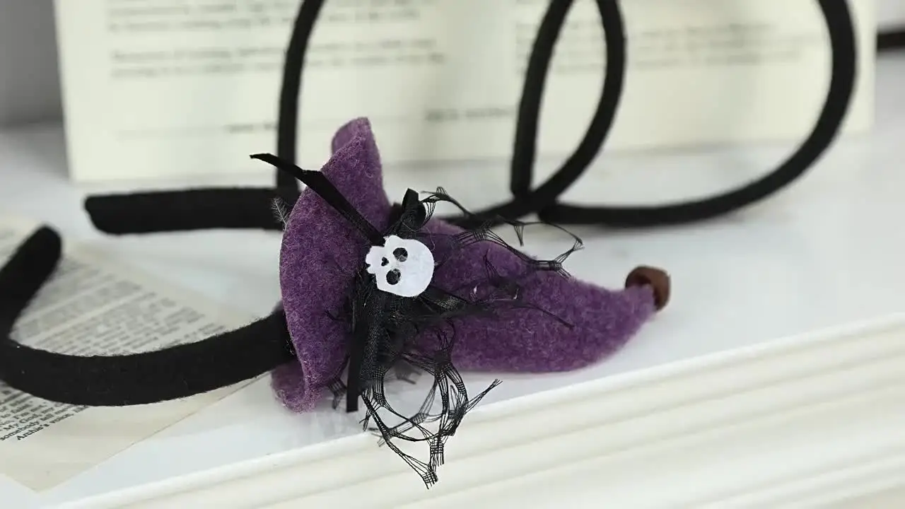 6 Halloween-Stirnbänder Für Frauen & Mädchen – Mit Hexenhut, Skelett, Kürbis & Mehr – Party-Deko & Kostüm