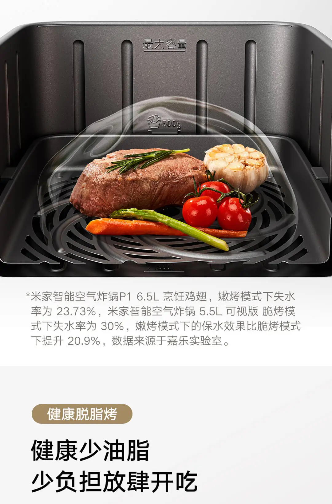 Xiaomi Mijia Smart Air Fryer P1 6.5L (MAF16) description image 10