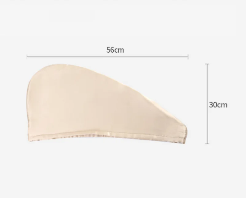 OEKO-TEX certified mulberry silk hair drying wrap