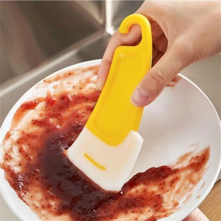 Spatule de nettoyage de cuisine multifonction en acier inoxydable