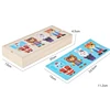 Elephant Bear Change Clothes Children's Early Education Wooden Jigsaw Puzzle Dressing Game Baby Puzzle Toys For Children Gift 5