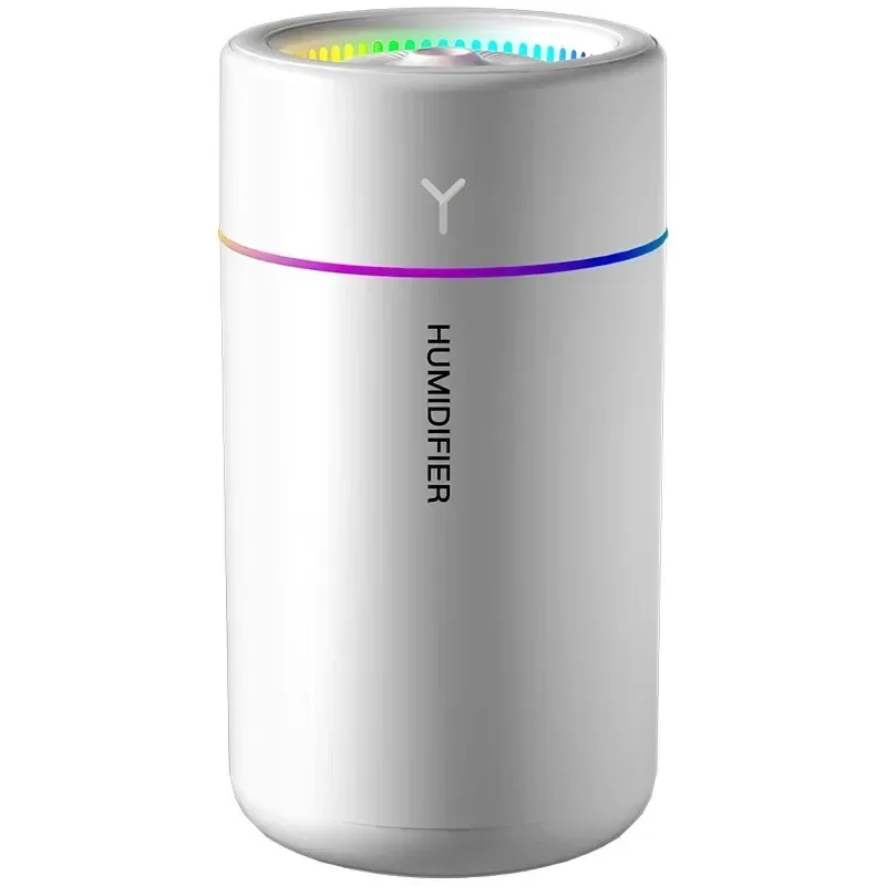 Car Air Humidifier 280ML Large Fog Volume Colorful Light Silent Aroma Diffuser Essential Oils Aromatherapy for Home Bedroom 6