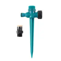 Garden Sprinkler 360° Rotation Irrigation Watering System Agriculture Ground Automatic Tube Adjustable Plug Buried Atomization 5