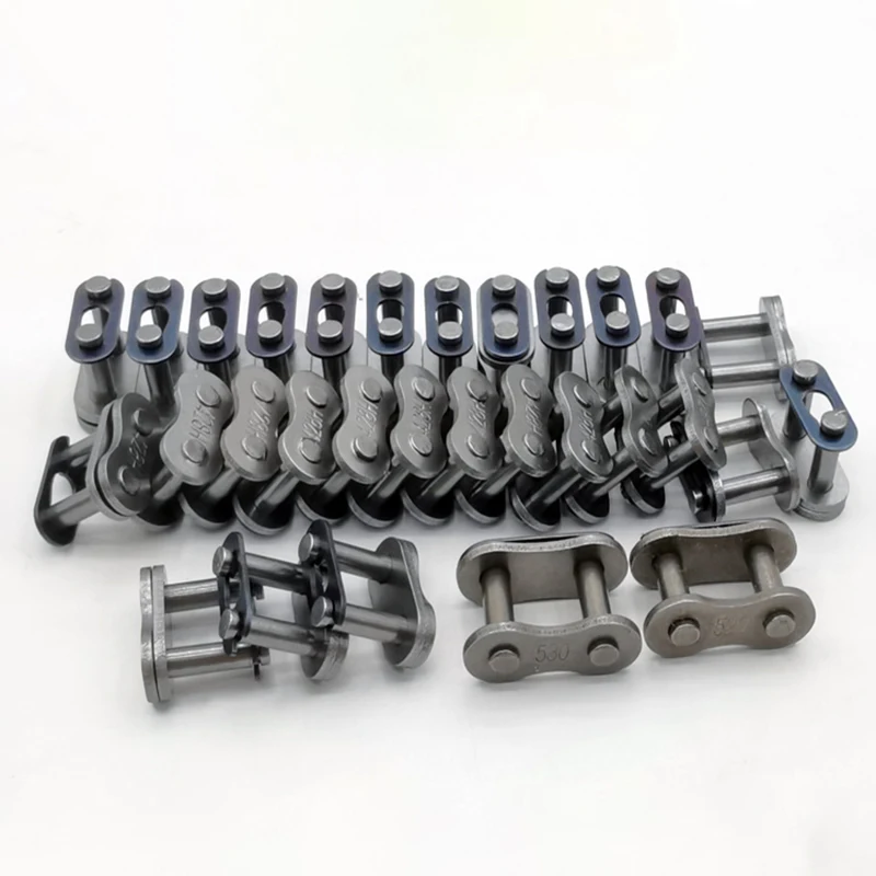 420 428H 520 530 630H Motorcycle Chain Master Buckle Ring Link Connector-Lock-Set Clip Scooter Motorcross Chain Connector 5PCS bike chain