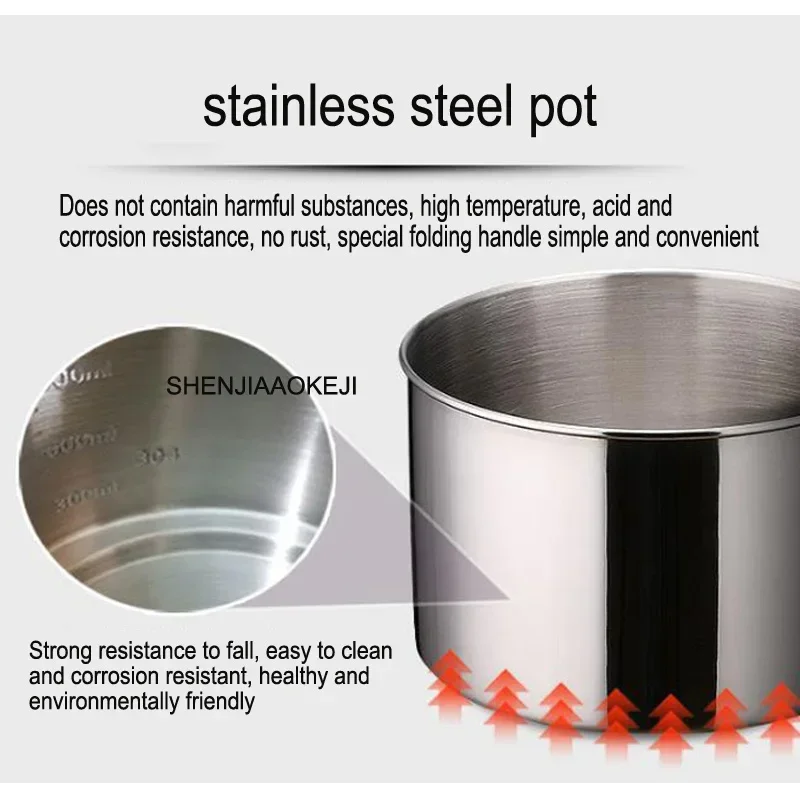TC-350A home use electric cooker Smart 110v/220v stainless steel dormitory electric stew soup stewing cooking machine