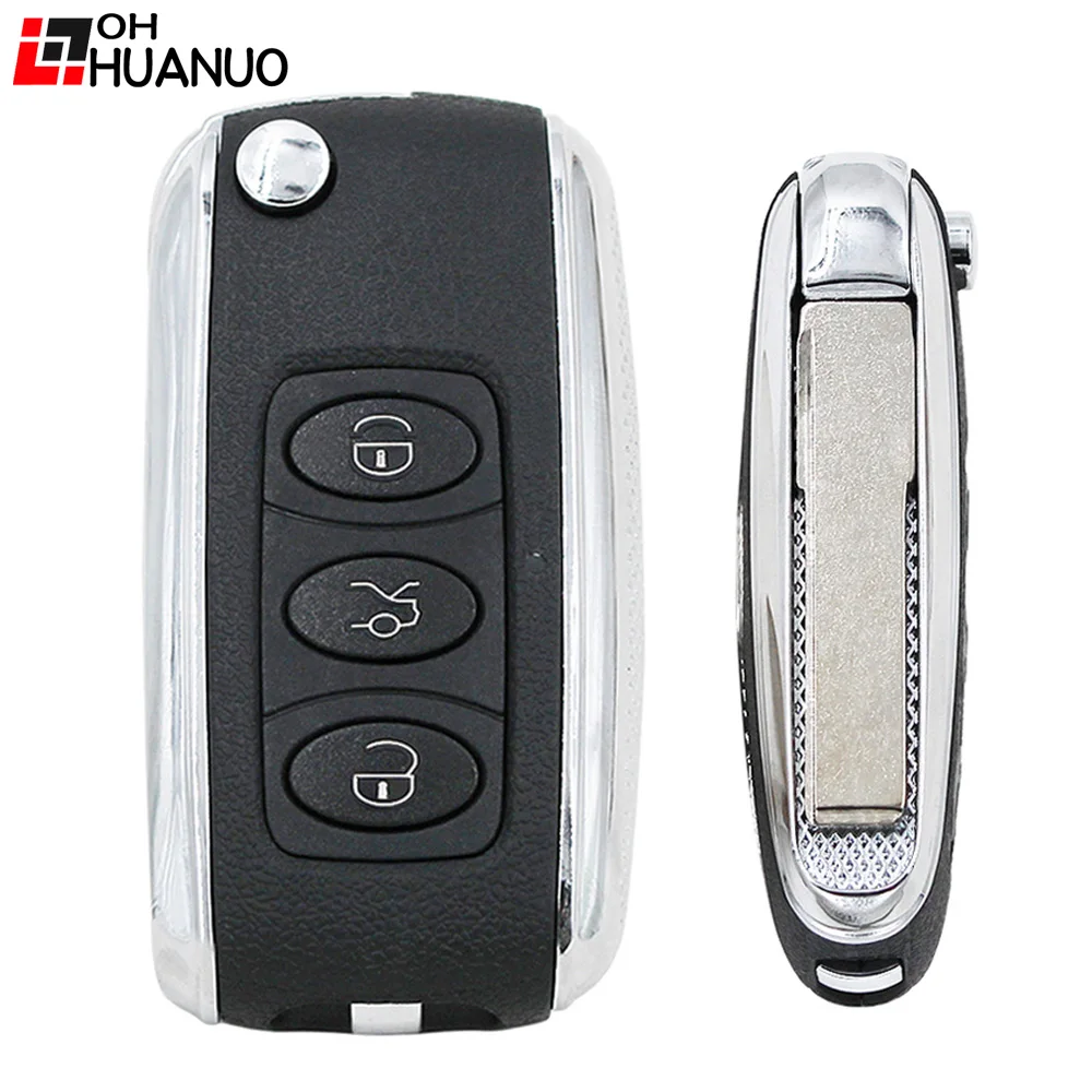 ベントレー スマートキー3つボタンBentleyシェル
