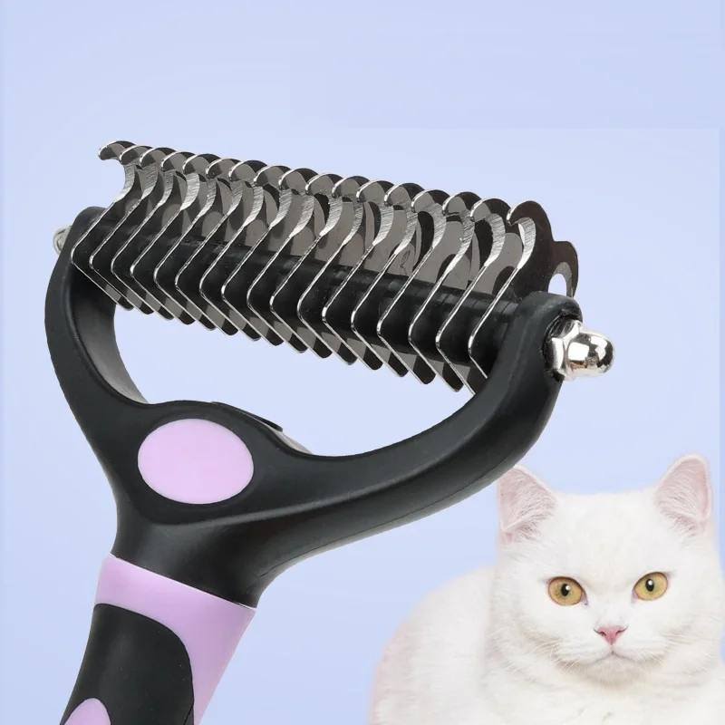 Stainless Steel Dog Hair Removal Comb Stainless Steel Hair Removal