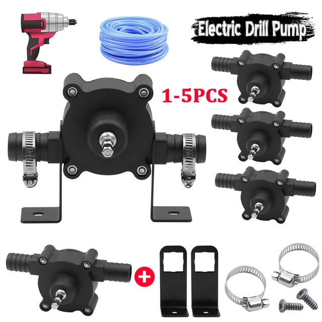 1-5 stücke Wasserpumpe Elektrische Bohrer Pumpe Diesel Öl Flüssigkeit  Wasser Pumpe Mini Hand selbstansaugende Flüssigkeit transfer Pumpe  Kraftstoff Transfer Pumpe - AliExpress