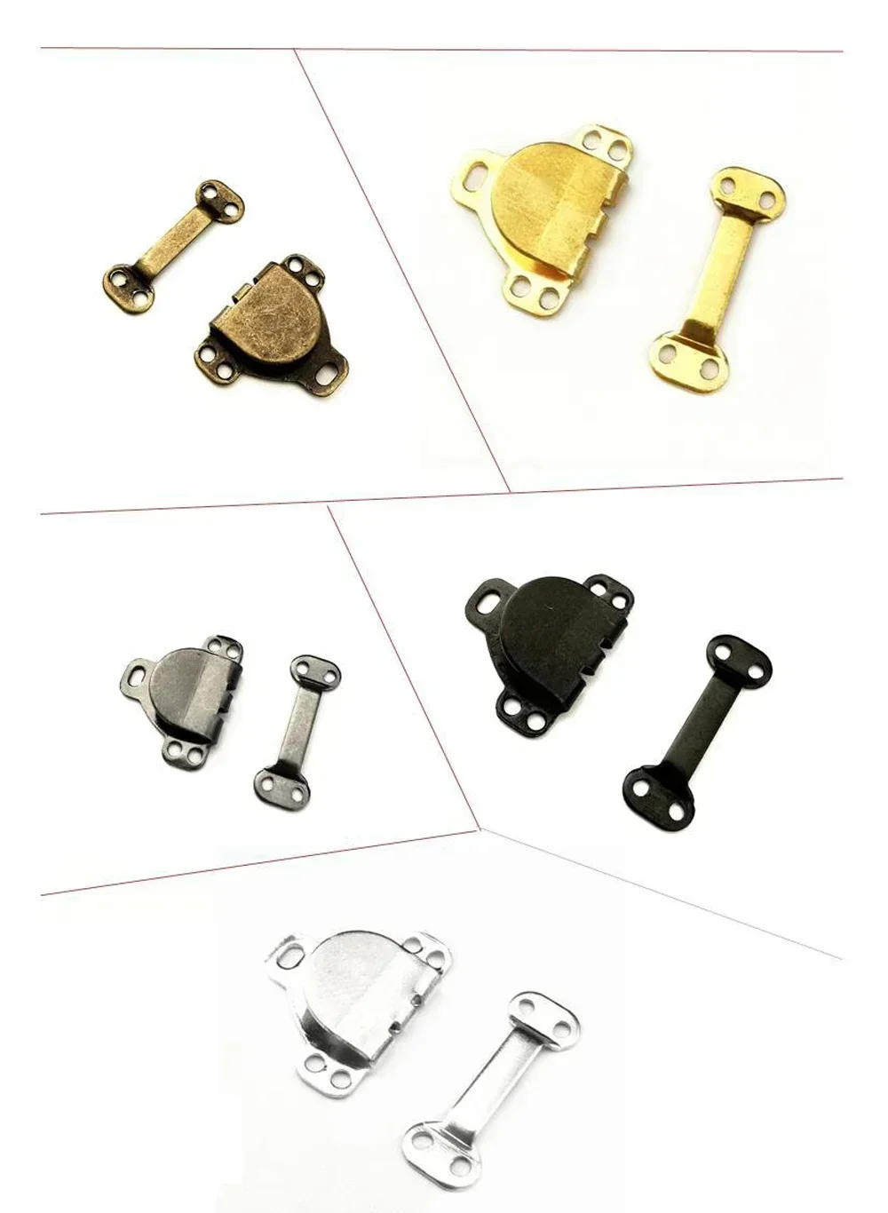 Description Picture 4 of item10 Sets Skirt Hooks Eyes Hook Latch Clothing Bra Trousers Dress Sewing DIY Garment Accessories Craft Fasteners Suit Pants