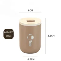 Stainless Steel Thermos Cups Coffee Thermal Mug with Straw Leak Proof Travel Car Double Layer Insulated Milk Tea Water Bottle 6