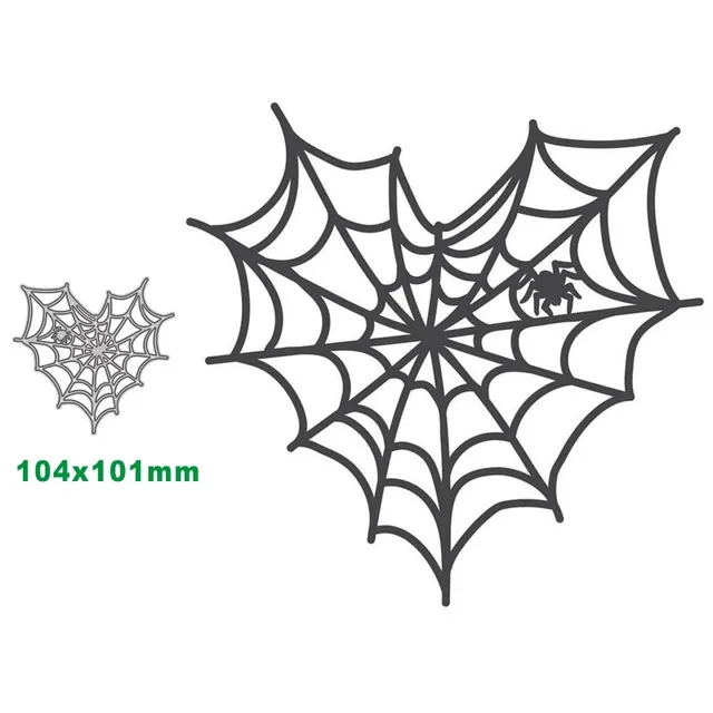 Spider web New Metal Cutting Dies Mold Stencils for Craft Scrapbook  Greeting Card Making Decorative Die Template