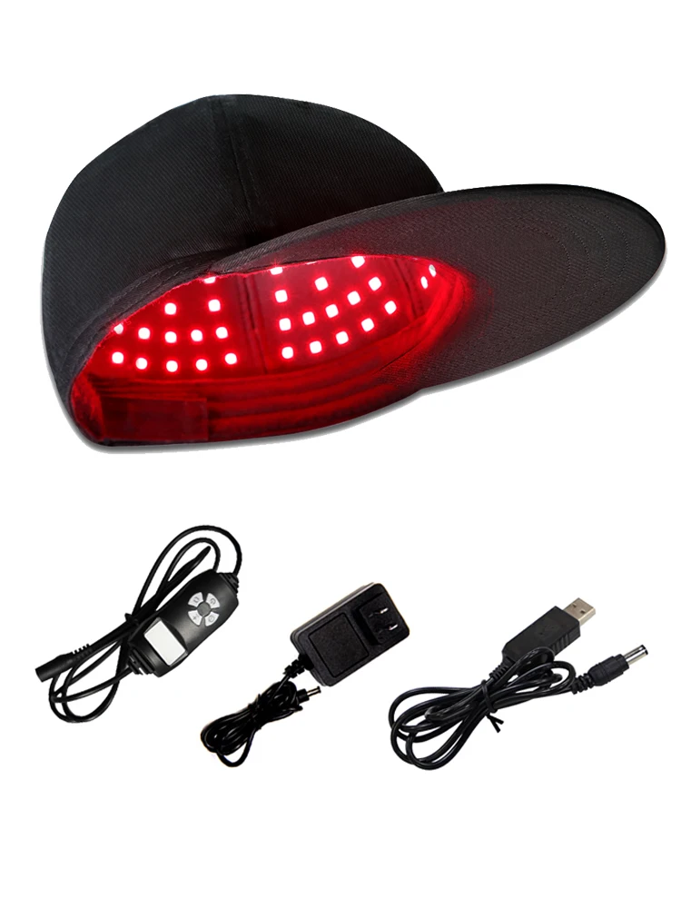 Selling home use led red light infrared therapy light cap for hair growth helmet device