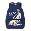 CR7 Cristiano Ronaldo Backpack Student Schoolbag for Men Women Laptop Canvas Bags 1