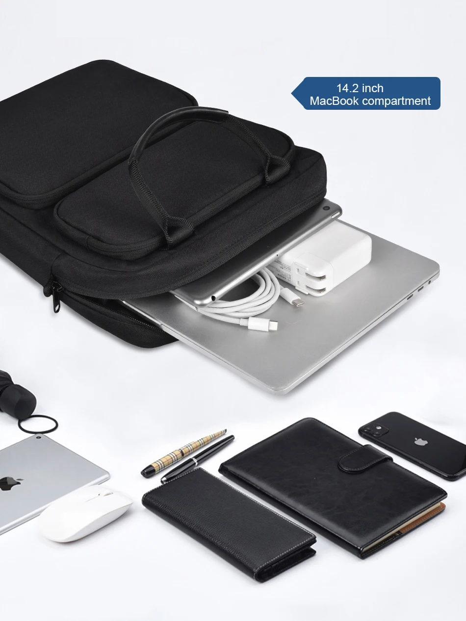 de ombro, impermeável, para macbook pro 13 ar 13 2022, ipad pro 12.9 11