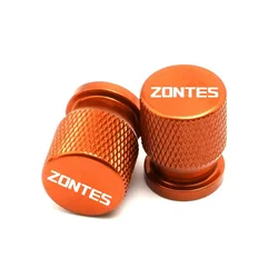 Premium Motorcycle Tire Valve Stem Cover Caps (Orange)