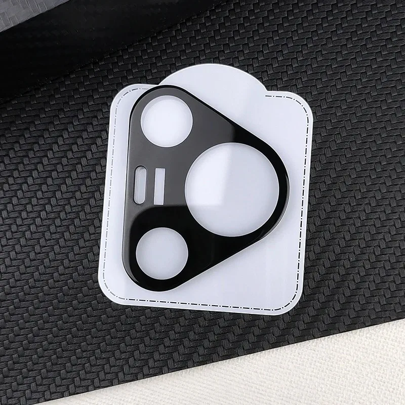 Premium 3D High-Quality Tempered Glass Full Cover Camera Lens Protector