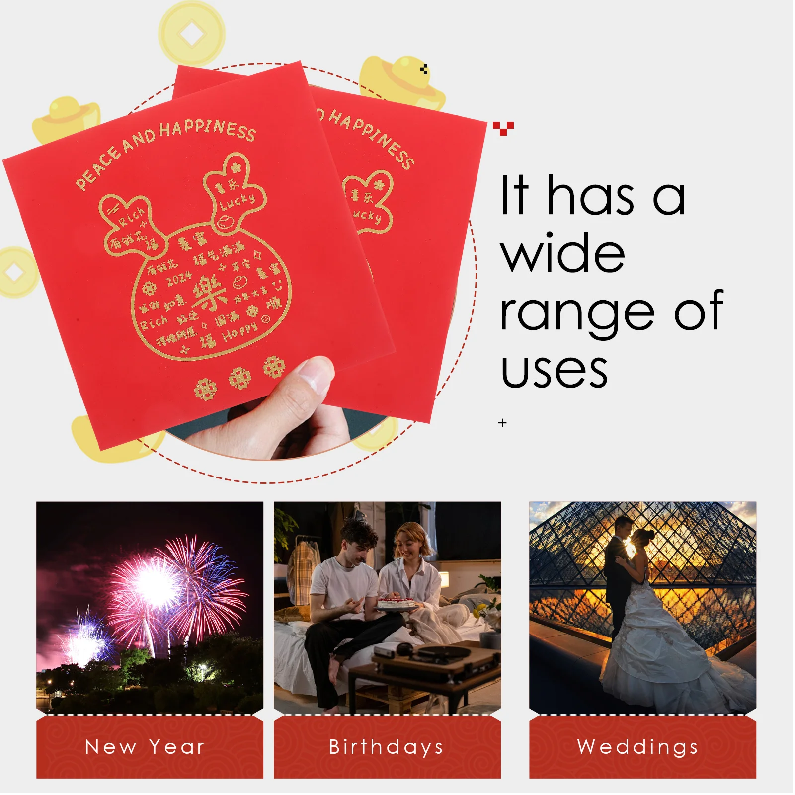 Рисунок 3 - красных конвертов