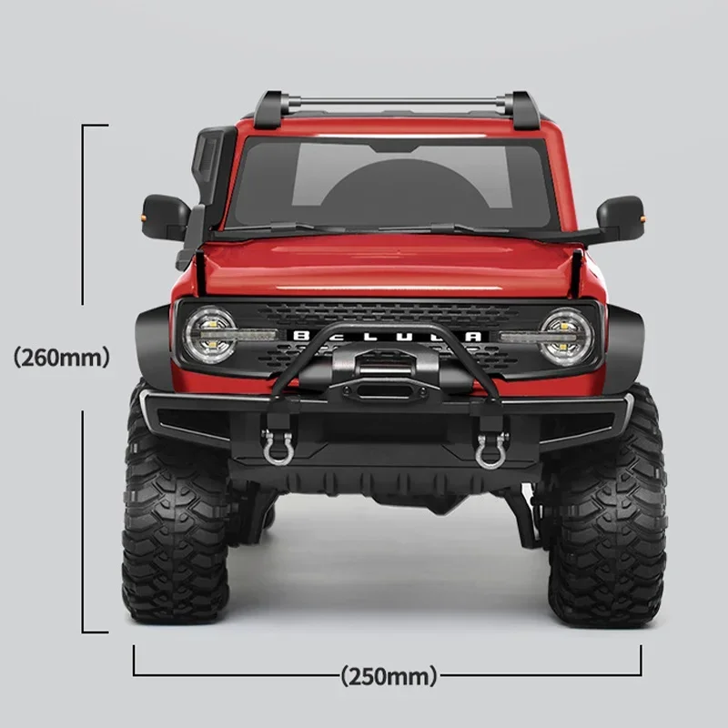 Hot 1:10 Rc Model Car Huangbo R1001 Horse Full Scale Remote Control Simulation Off-Road Large Size Climbing Toy Car Xmas Gifts 5