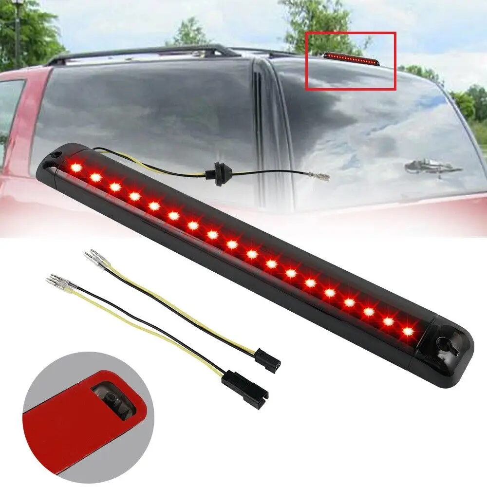18 LEDs Brake Light For GMC 16" LED 3RD Third Brake Light For 92 04 CHEVY S10/SU - Foto 7