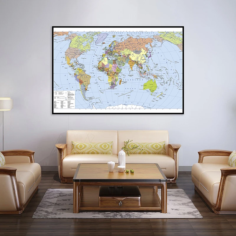 Рисунок 6 - 84*59 см, политическая карта мира