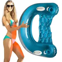Summer Swimming Inflatable Floating Water Mattresses Hammock Lounge Chairs Pool Water Sports Toys Floating Mat Pool Kids Toys 2