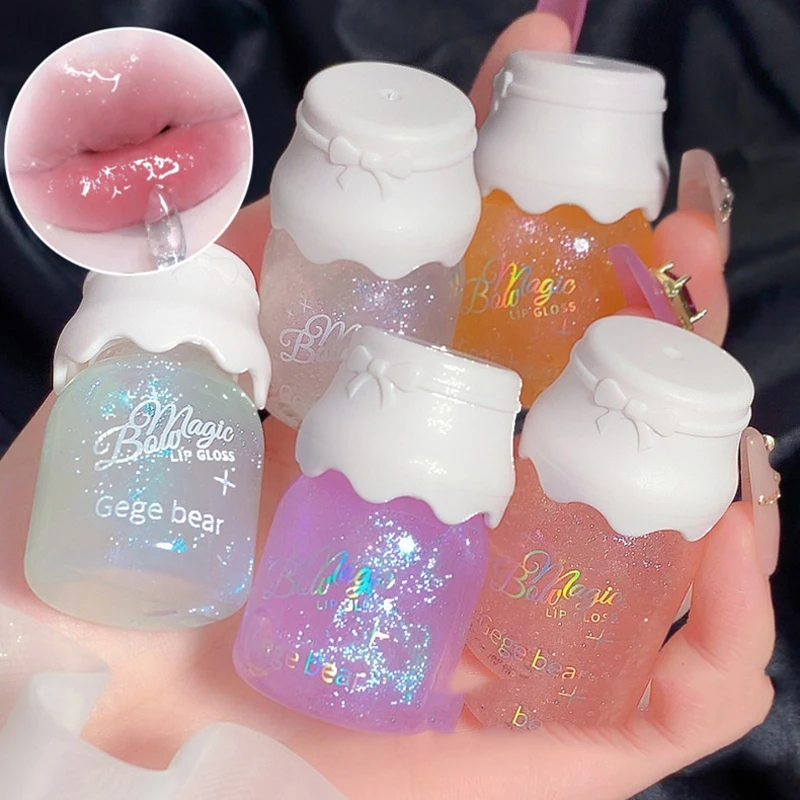 HoneyEssenceLipBalmLipglossRepairFineLinesLipPlumperGlitter