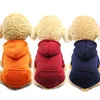 Fashion Pet Clothes For Dogs Coat Jackets Cotton Hoodies Dog Clothes Puppy Pet Overalls For Dogs Cat Clothing Pets Outfit S225