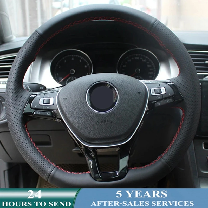Customized Car Steering Wheel Cover Hand Sewing Original Steering Wheel