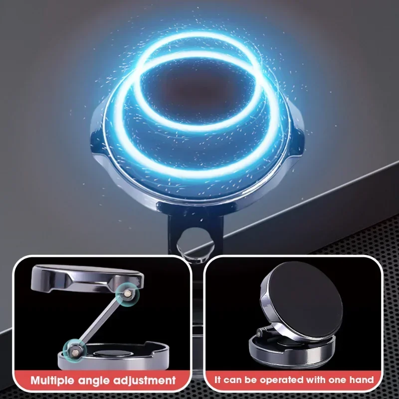 Phone Car Holder 720&deg; Foldable for universal phones