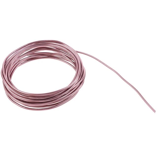 Bonsai Huzalok Eloxált Alumínium Edzőhuzal Összesen 16,5 Láb (Barna) - Image 3