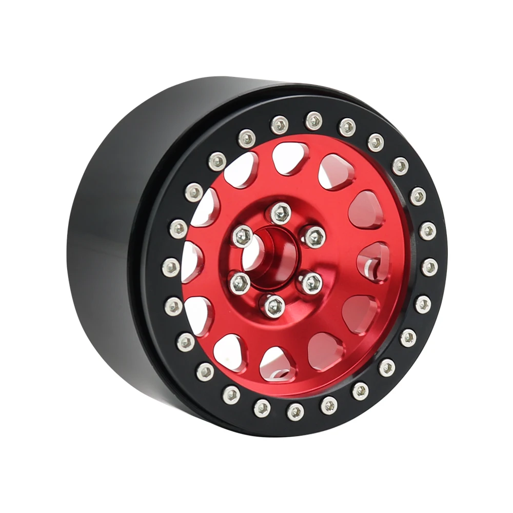 Rc Beadlock Wheels RC-Hub Alloy Beadlock Wheels 40mm For