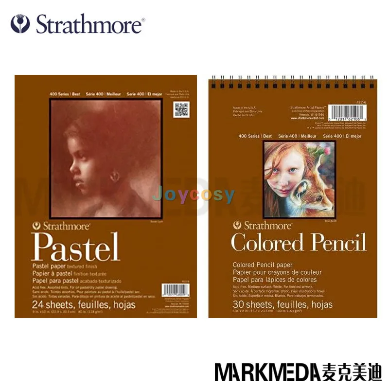 스트라스모어 300 & 400 시리즈 드로잉 스케치북 프리미엄 드로잉 패드 - 파..